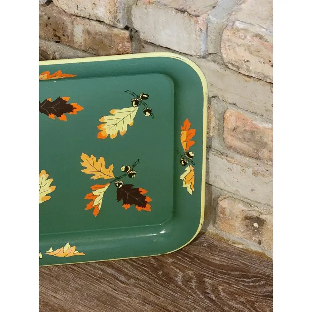 Vintage green serving